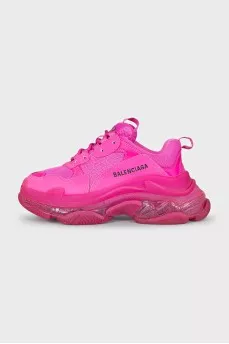 Pink Triple S sneakers