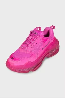 Pink Triple S sneakers