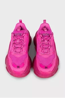 Pink Triple S sneakers