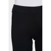 Black sweatpants with elastic waistband