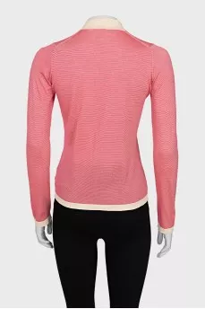 Pinstripe pullover