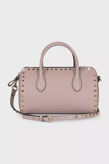 Rockstud Studded Leather Bag