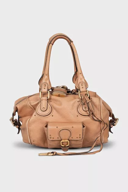 Paddington bag with padlock