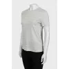 Striped linen T-shirt