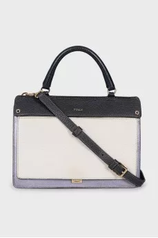 Leather crossbody bag