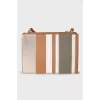 Brown eco-leather bag