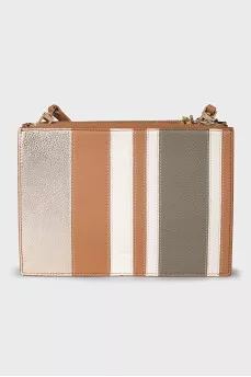 Brown eco-leather bag