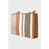 Brown eco-leather bag