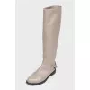 High low boots
