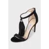 Viola suede sandals