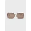 Brown tinted sunglasses mask