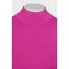 Fitted dress with flared sleeves