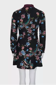 Long sleeve zipper dress