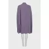 Button-down dress with cape