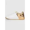 Golden heel sneakers