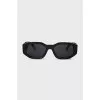 Sunglasses with embossed logo