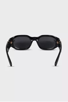 Sunglasses with embossed logo