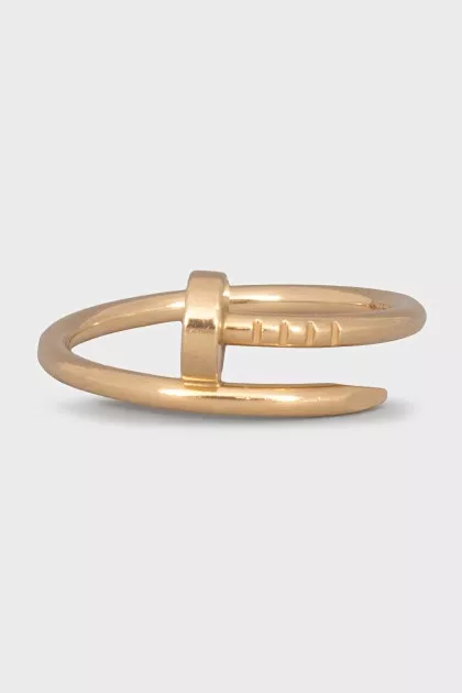 Yellow gold ring Juste un Clou