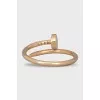Yellow gold ring Juste un Clou