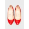 Varnished stilettos