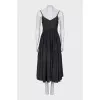 Black sundress with straps
