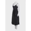 Black sundress with straps