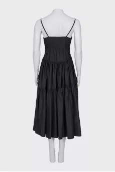 Black sundress with straps