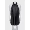 Black dress with ties