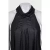Black dress with ties