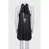 Black dress with ties