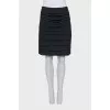 Black pleated skirt