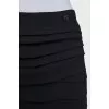 Black pleated skirt