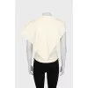 Yellow asymmetrical top