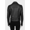Black sheepskin jacket