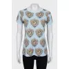 Blue T-shirt with print