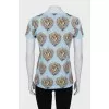 Blue T-shirt with print