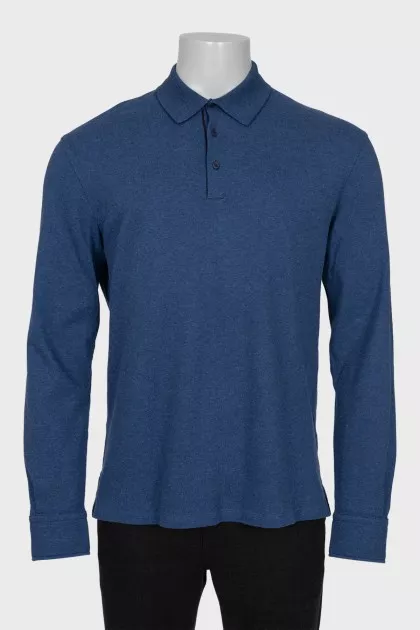 Men's blue pullover
