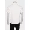 Men's polo shirt with a patch