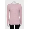 Jumper with accent buttons