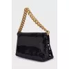 Black mini bag decorated with sequins