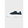 Deck Plimsoll Satin Sneakers