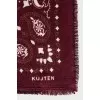 Cashmere scarf with tag