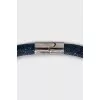 Blue choker with crystals