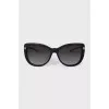 Sunglasses with a signature monogram