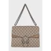 Canvas bag with Dionysus signature print