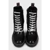 Star Trail leather ankle boots