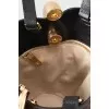 Black leather Bambola bag