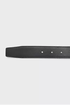 Men's reversible leather belt