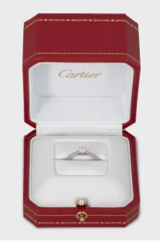 Platinum diamond ring