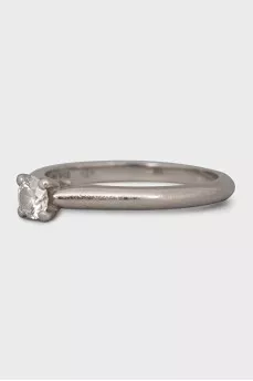 Platinum diamond ring